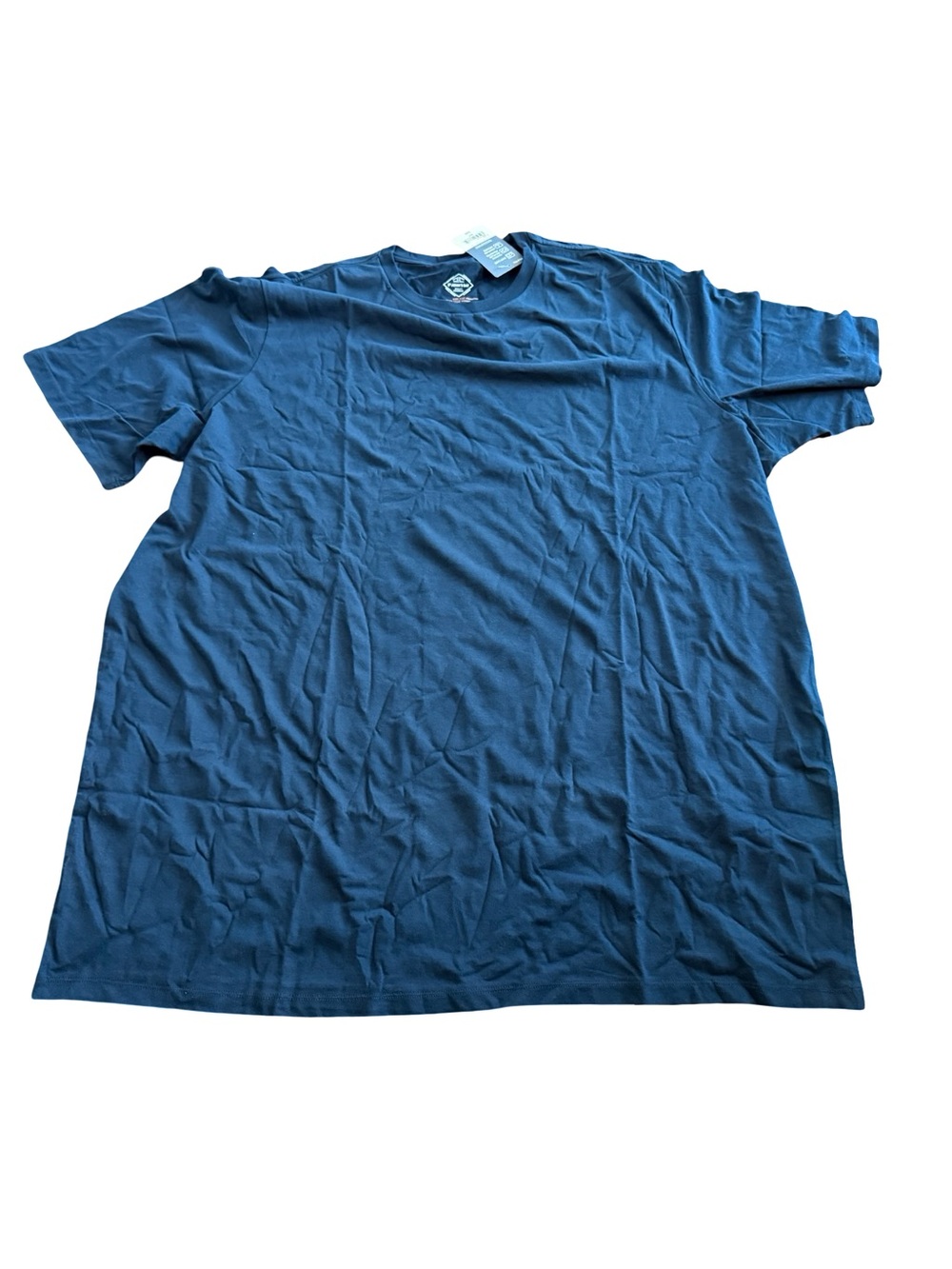 St. John's Bay Solid Navy Short Sleeve Crew Tee